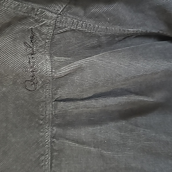 Quicksilver waterman collection corduroy navy blue button down shirt XXL/T - Picture 6 of 6